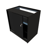 Comptoirs de Vente à LED Ensemble Theseus - Noir LM60, 2 x B900
