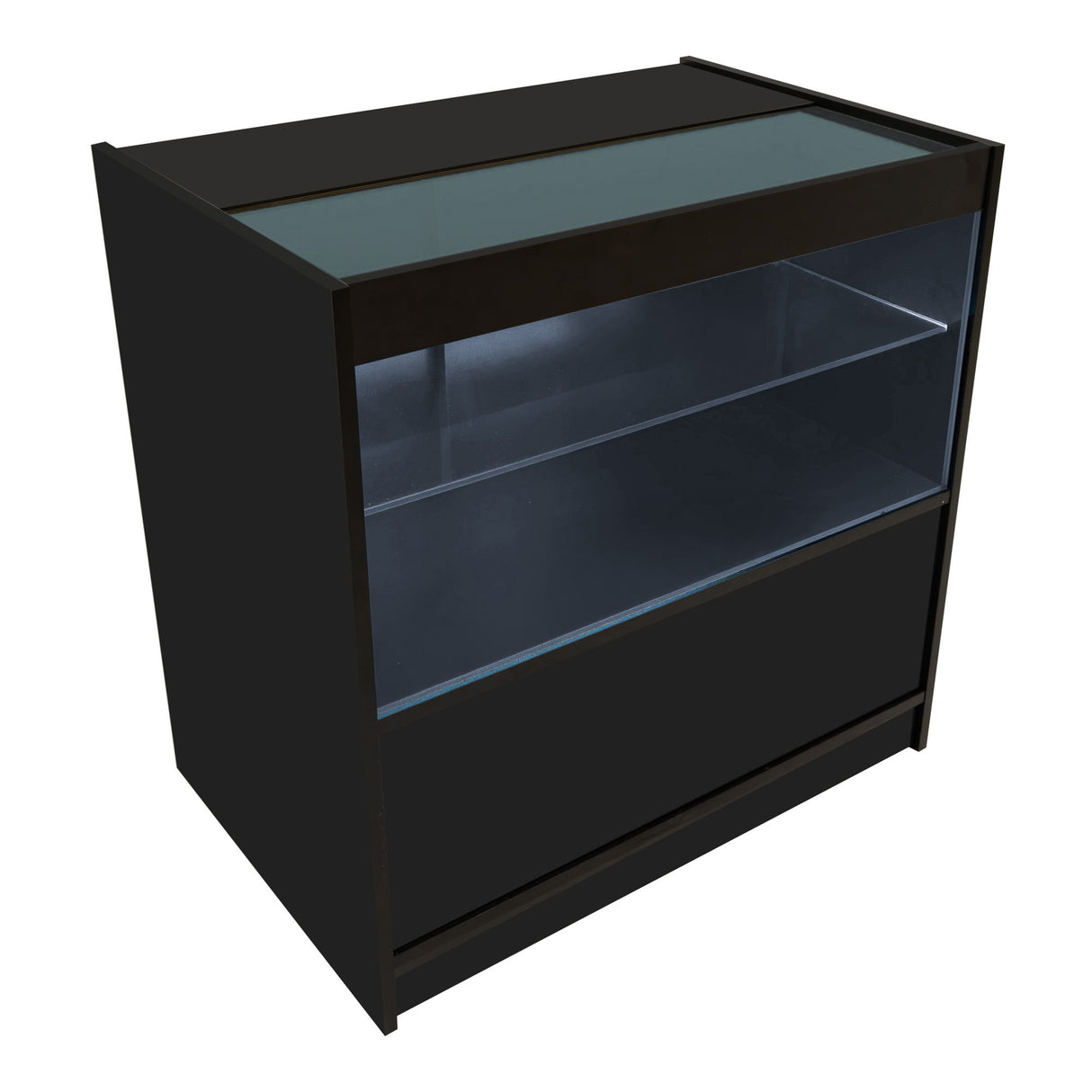 Comptoirs de Vente à LED Ensemble Andromeda - Noir LM60, 2 x C900