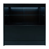 Comptoirs de Vente à LED Ensemble Andromeda - Noir LM60, 2 x C900
