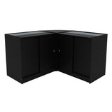 Comptoirs de Vente à LED Ensemble Apollo - Noir LM60, 2 x K900