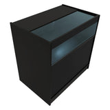 Comptoirs de Vente à LED Ensemble Demeter - Noir LM60, K900, B900
