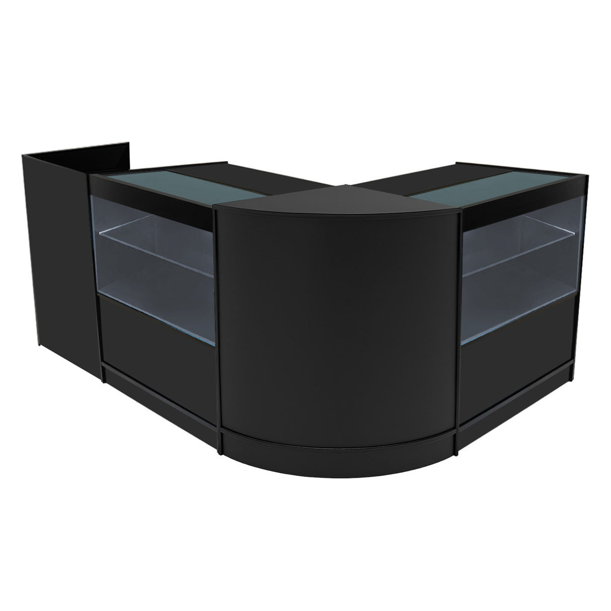 Comptoirs de Vente à LED Ensemble Phoenix - Noir CM60, 2 x C900, TB60