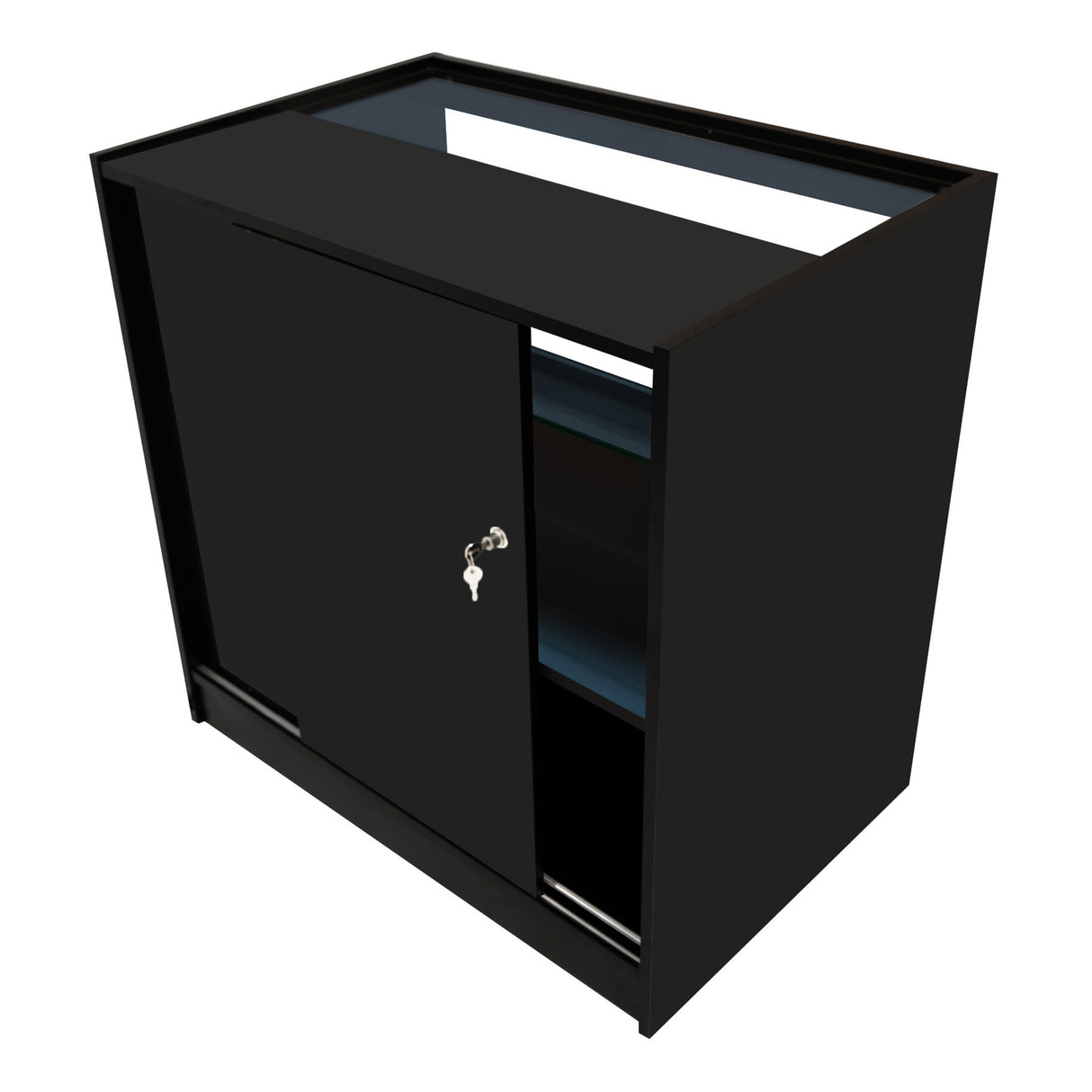 Comptoirs de Vente à LED Ensemble Phoenix - Noir CM60, 2 x C900, TB60