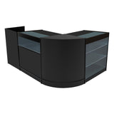 Comptoirs de Vente à LED Ensemble Polaris - Noir CM60, K900, B900, TB60