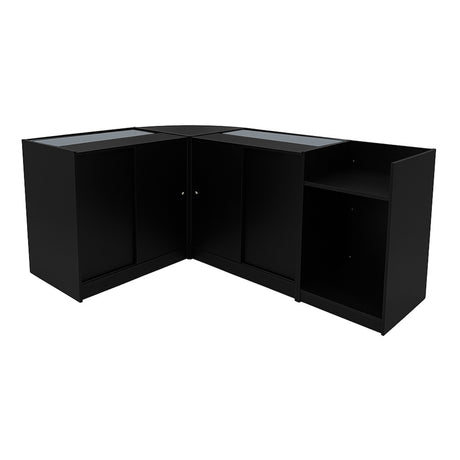 Comptoirs de Vente à LED Ensemble Sagittarius - Noir LM60, 2 x B900, TB60