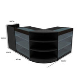 Comptoirs de Vente à LED Ensemble Astro - Noir CM60, 2 x K900, TB60