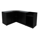 Comptoirs de Vente à LED Ensemble Europa - Noir LM60, B900, C900, TB60