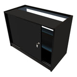Comptoirs de Vente à LED Ensemble Selene - Noir CM60, 2 x C1200