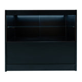 Comptoirs de Vente à LED Ensemble Selene - Noir CM60, 2 x C1200