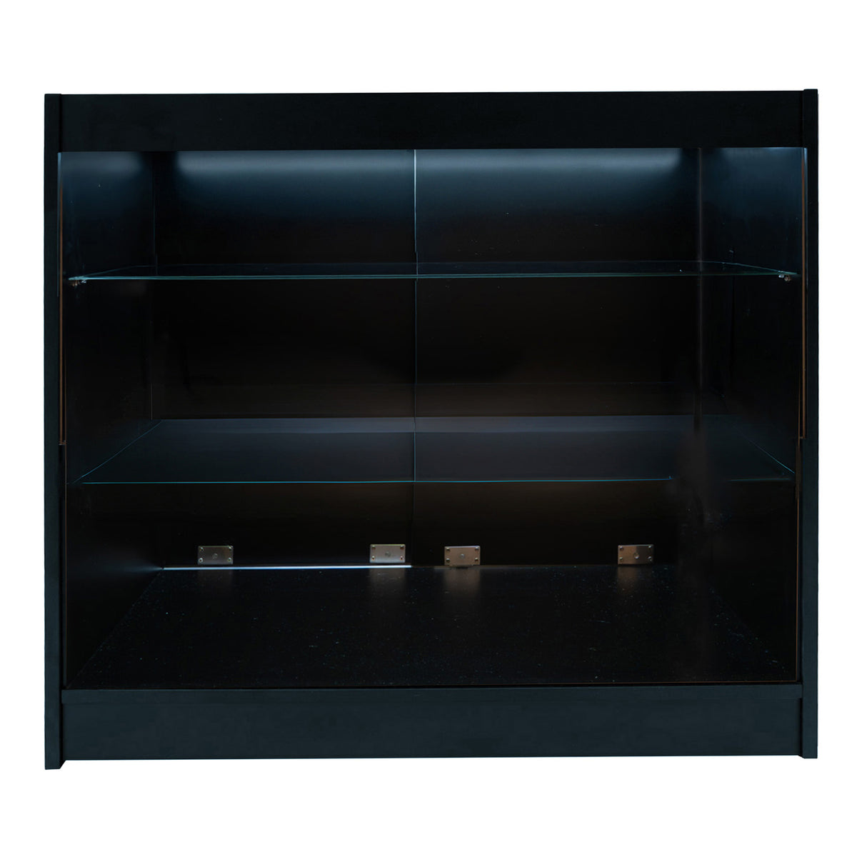 Comptoirs de Vente à LED Ensemble Helios - Noir CM60, 2 x K1200