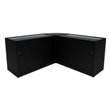Comptoirs de Vente à LED Ensemble Hera - Noir CM60, K1200, C1200