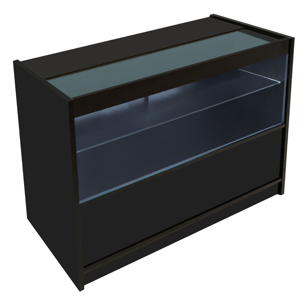 Comptoirs de Vente à LED Ensemble Hera - Noir CM60, K1200, C1200