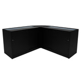 Comptoirs de Vente à LED Ensemble Theseus - Noir LM60, 2 x B1200