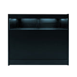 Comptoirs de Vente à LED Ensemble Theseus - Noir LM60, 2 x B1200