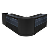 Comptoirs de Vente à LED Ensemble Phoenix - Noir CM60, 2 x C1200, TB60