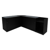 Comptoirs de Vente à LED Ensemble Polaris - Noir CM60, K1200, B1200, TB60