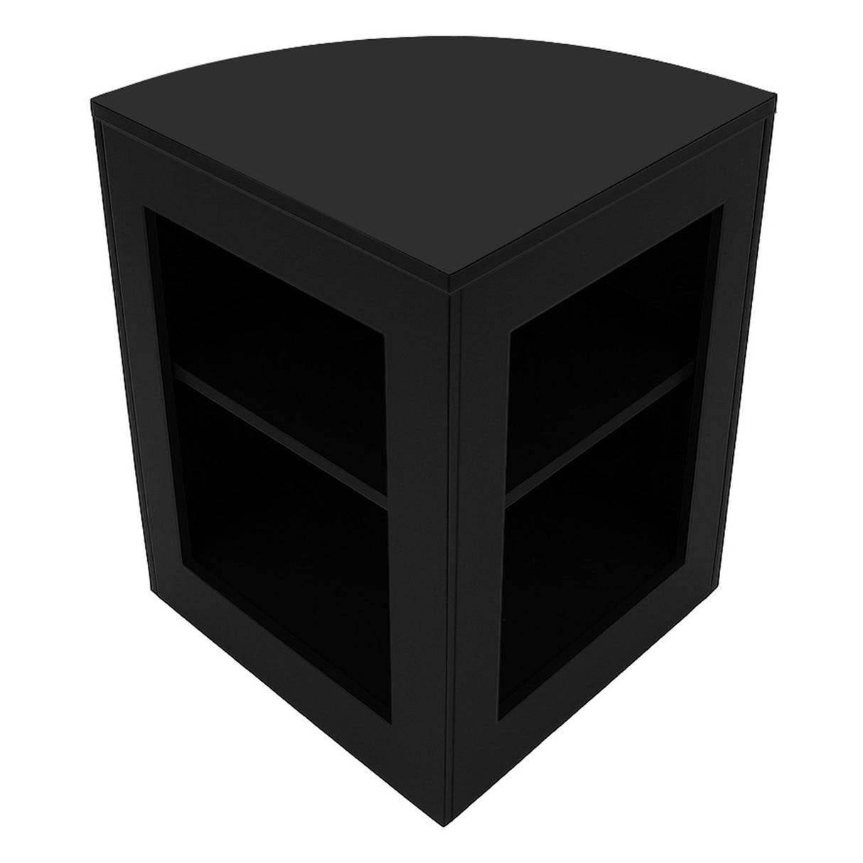 Comptoirs de Vente à LED Ensemble Polaris - Noir CM60, K1200, B1200, TB60