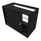 Comptoirs de Vente à LED Ensemble Vega - Noir CM60, K1200, C1200, TB60