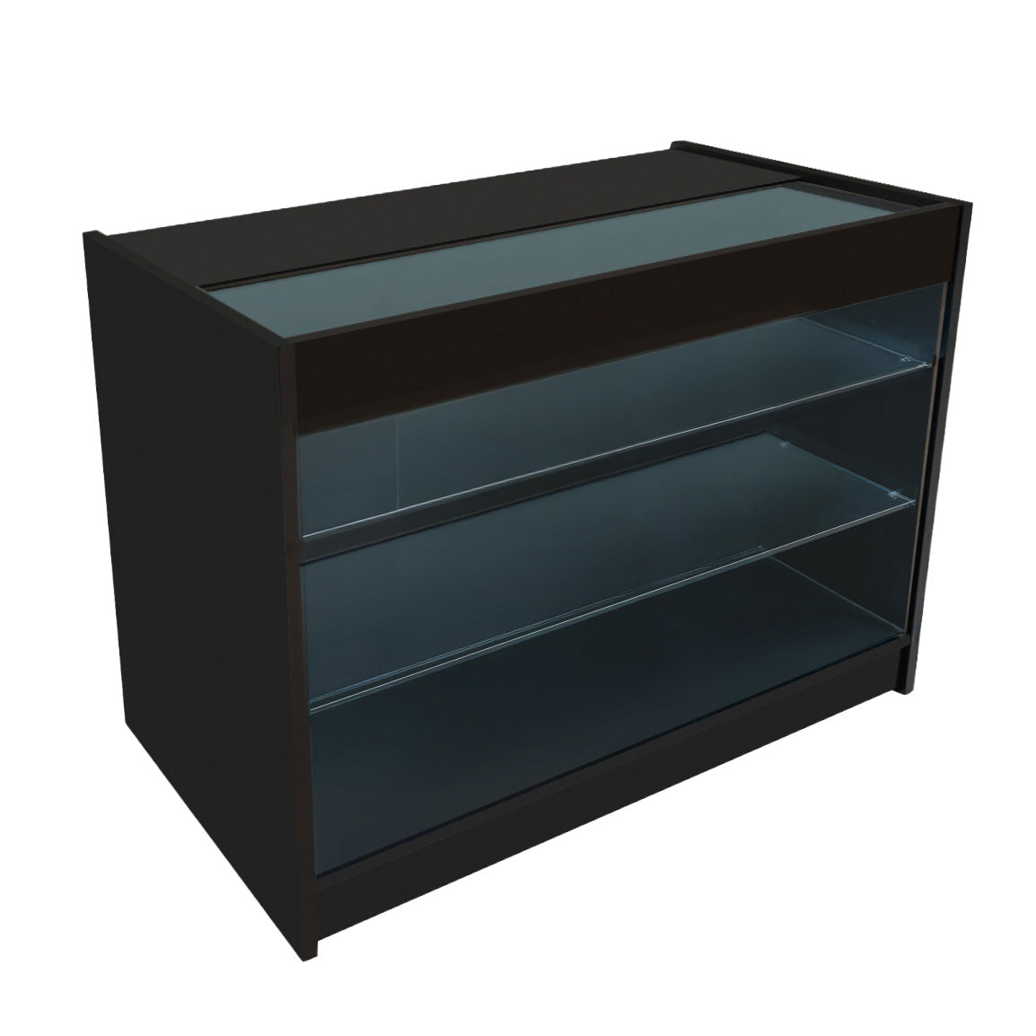 Comptoirs de Vente à LED Ensemble Theia - Noir LM60, K1200, C1200, TB60