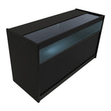 Comptoirs de Vente à LED Ensemble Iris - Noir CM60, 2 x B1500