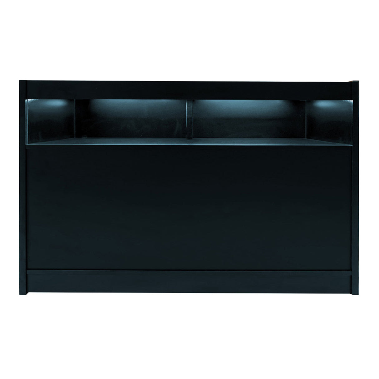 Comptoirs de Vente à LED Ensemble Iris - Noir CM60, 2 x B1500