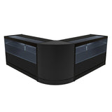 Comptoirs de Vente à LED Ensemble Selene - Noir CM60, 2 x C1500