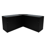 Comptoirs de Vente à LED Ensemble Selene - Noir CM60, 2 x C1500