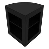 Comptoirs de Vente à LED Ensemble Selene - Noir CM60, 2 x C1500