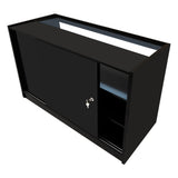 Comptoirs de Vente à LED Ensemble Adonis - Noir CM60, B1500, C1500