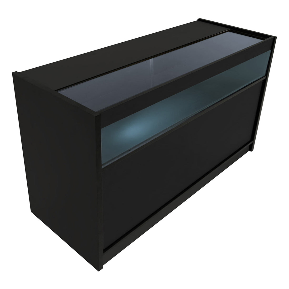 Comptoirs de Vente à LED Ensemble Adonis - Noir CM60, B1500, C1500