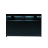 Comptoirs de Vente à LED Ensemble Theseus - Noir LM60, 2 x B1500