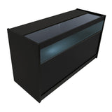Comptoirs de Vente à LED Ensemble Luna - Noir CM60, 2 x B1500, TB60