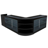Comptoirs de Vente à LED Ensemble Astro - Noir CM60, 2 x K1500, TB60