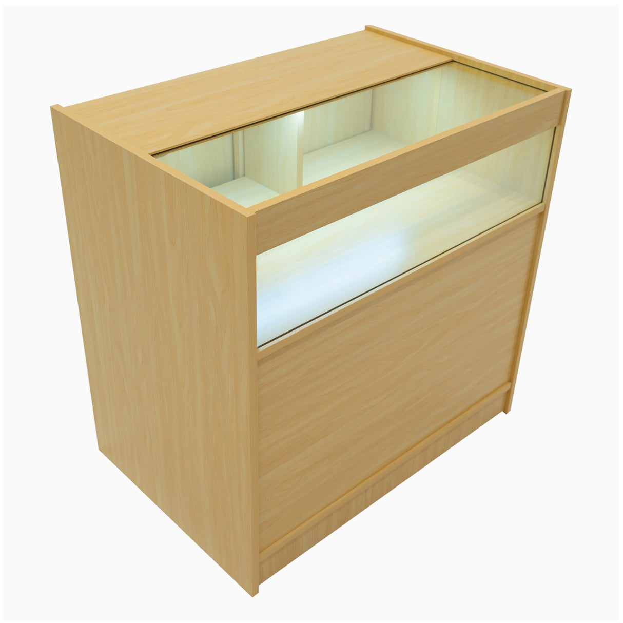 Comptoirs de Vente à LED Ensemble Adonis - Érable CM60, B900, C900