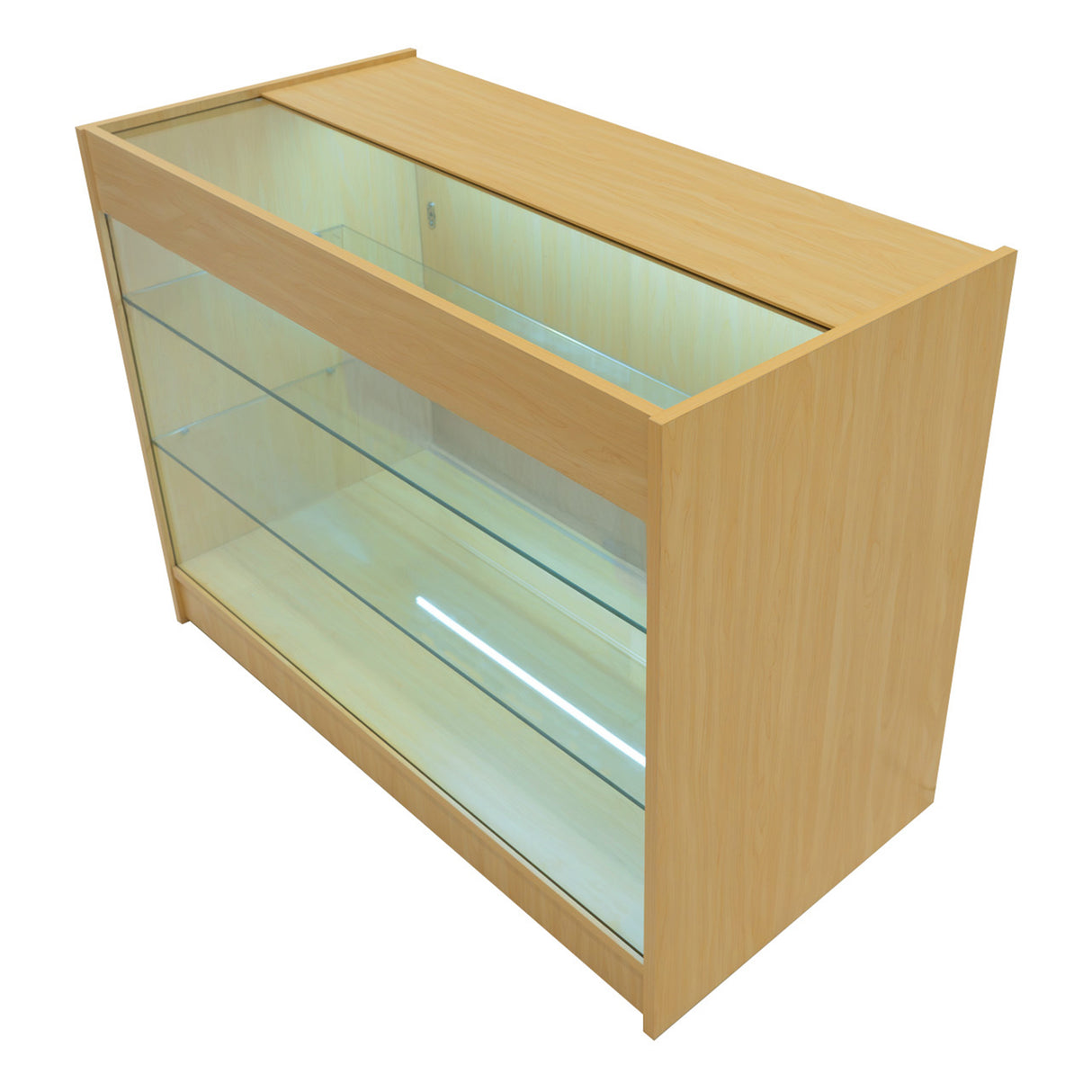 Comptoirs de Vente à LED Ensemble Helios - Érable CM60, 2 x K1200