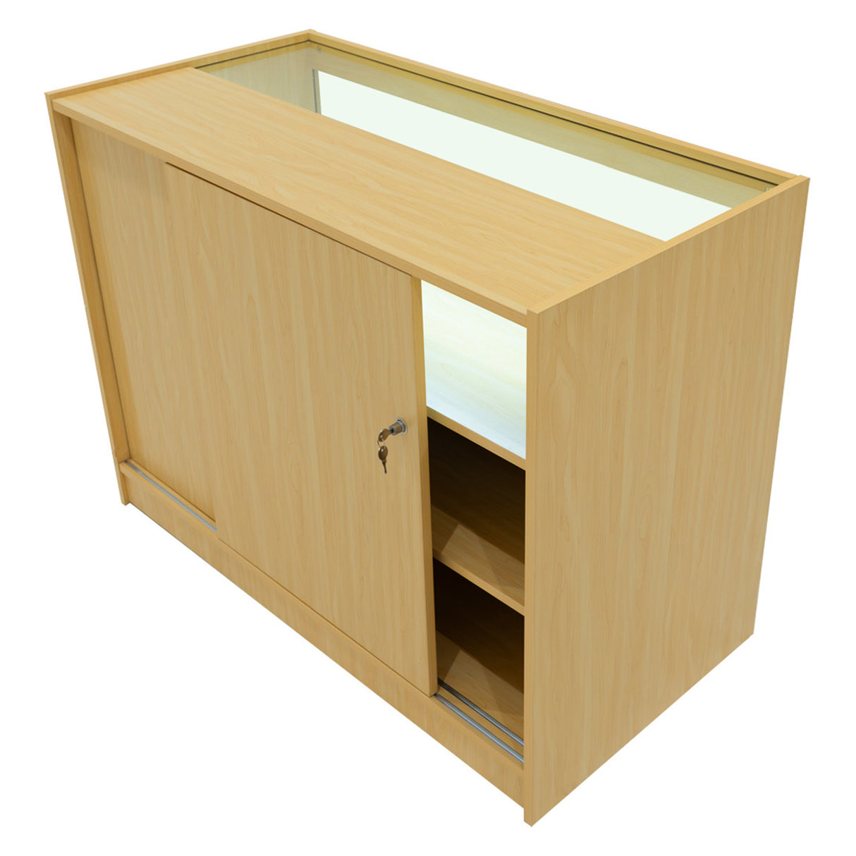 Comptoirs de Vente à LED Ensemble Adonis - Érable CM60, B1200, C1200