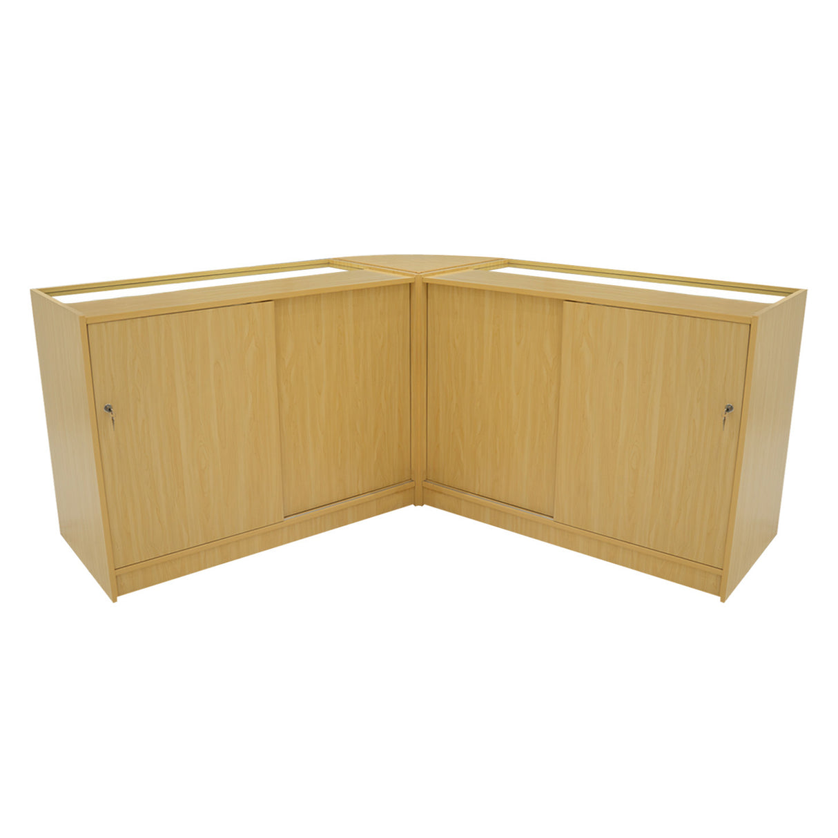 Comptoirs de Vente à LED Ensemble Adonis - Érable CM60, B1200, C1200