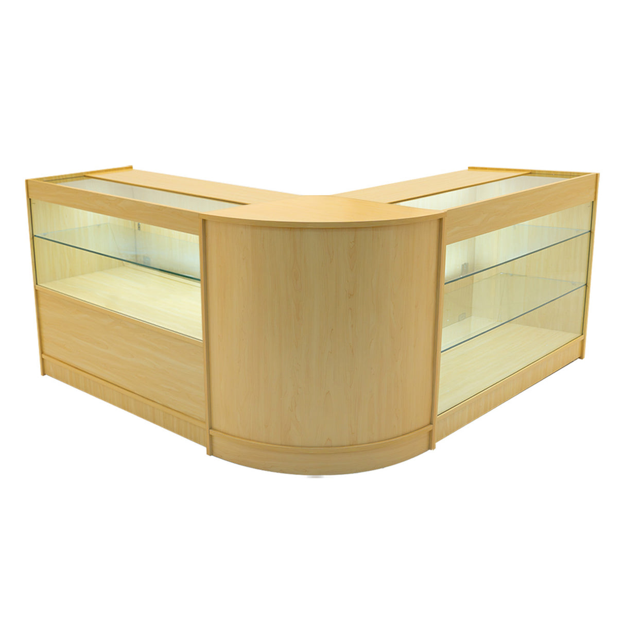 Comptoirs de Vente à LED Ensemble Hera - Érable CM60, K1200, C1200