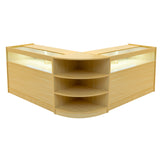 Comptoirs de Vente à LED Ensemble Theseus - Érable LM60, 2 x B1200