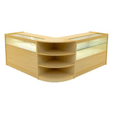 Comptoirs de Vente à LED Ensemble Harmonia - Érable LM60, B1200, C1200