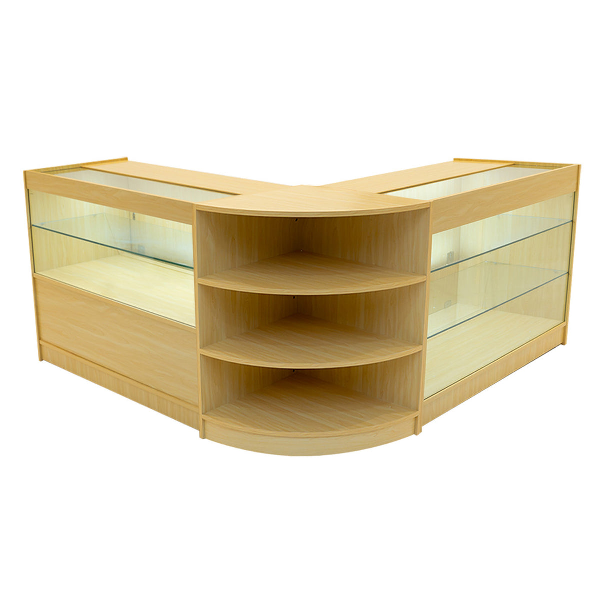 Comptoirs de Vente à LED Ensemble Calliope - Érable LM60, K1200, C1200
