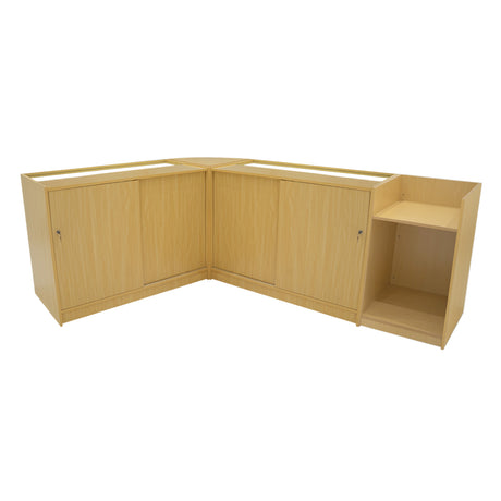 Comptoirs de Vente à LED Ensemble Polaris - Érable CM60, K1200, B1200, TB60