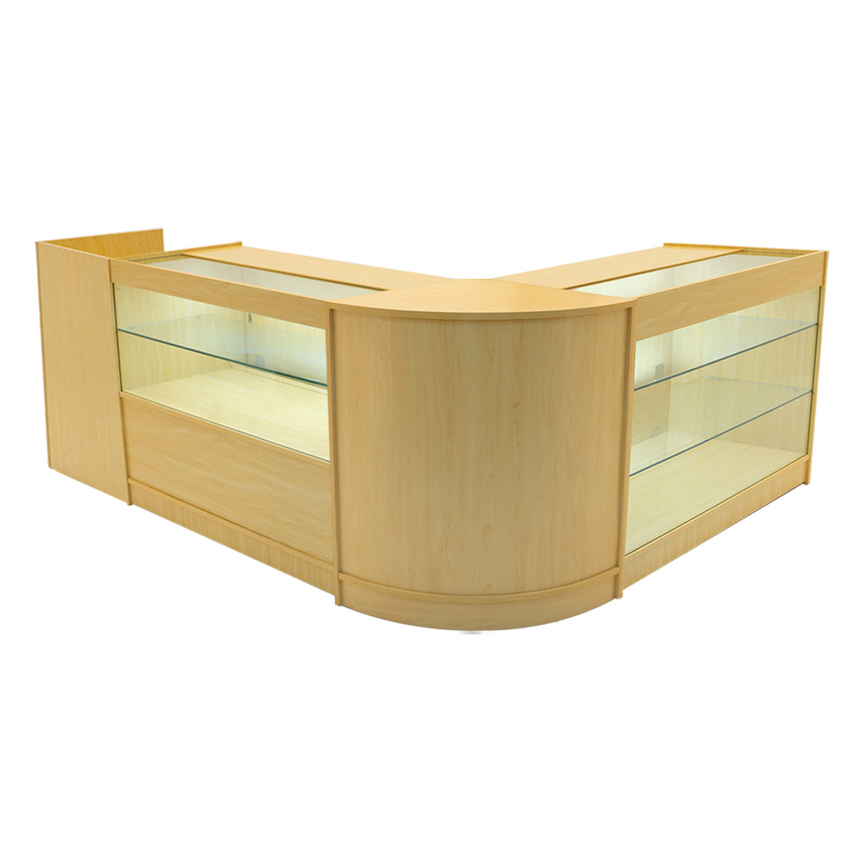 Comptoirs de Vente à LED Ensemble Vega - Érable CM60, K1200, C1200, TB60