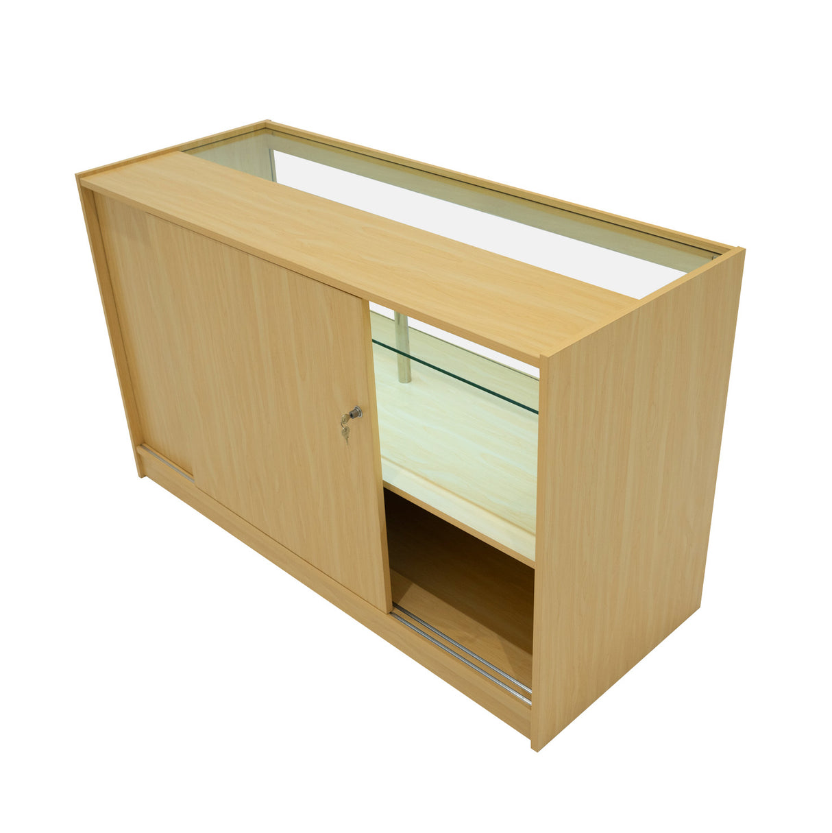 Comptoirs de Vente à LED Ensemble Adonis - Érable CM60, B1500, C1500