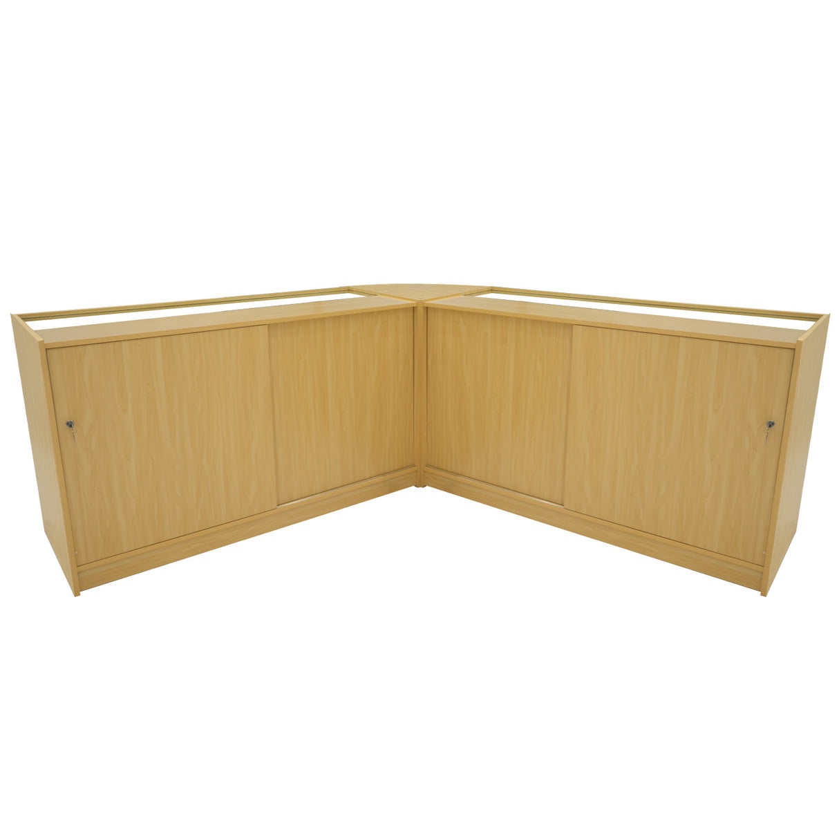 Comptoirs de Vente à LED Ensemble Adonis - Érable CM60, B1500, C1500