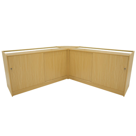Comptoirs de Vente à LED Ensemble Adonis - Érable CM60, B1500, C1500