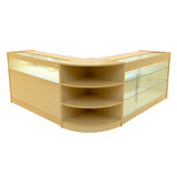 Comptoirs de Vente à LED Ensemble Demeter - Érable LM60, K1500, B1500