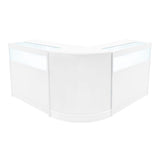 Comptoirs de Vente à LED Ensemble Iris - Blanc CM60, 2 x B900