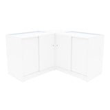 Comptoirs de Vente à LED Ensemble Iris - Blanc CM60, 2 x B900