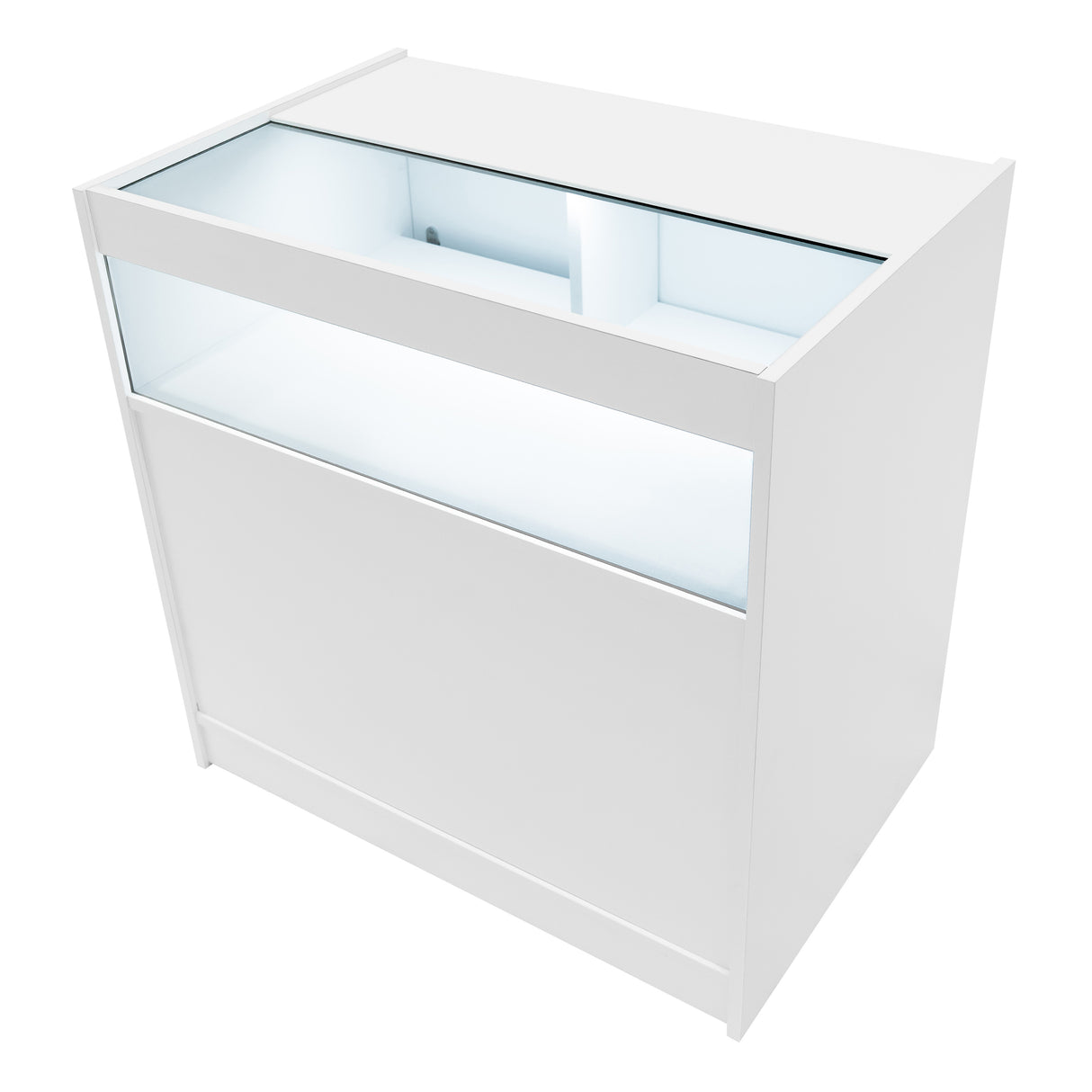 Comptoirs de Vente à LED Ensemble Iris - Blanc CM60, 2 x B900